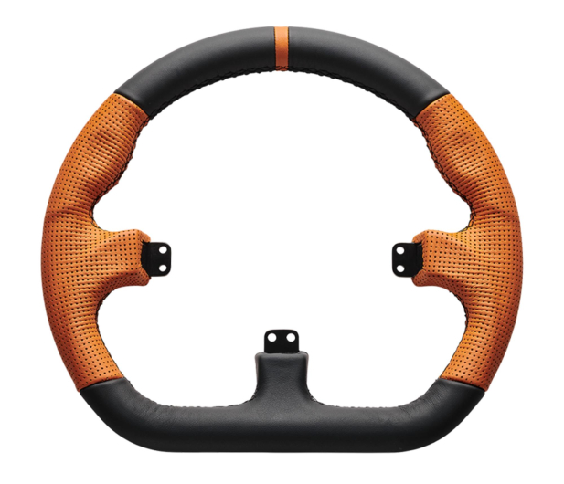 Asetek GT Rim - Closed D, Leather - orange - 1369898 - zdjęcie